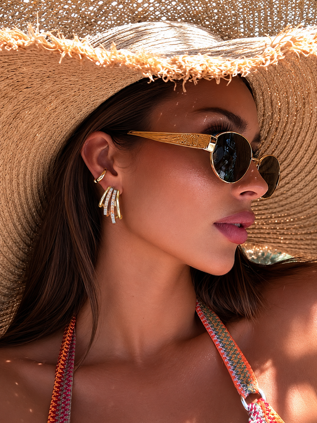 lab diamond earrings
