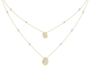 DualOrbit - Lab Diamond Necklace