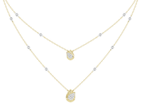 DualOrbit - Lab Diamond Necklace