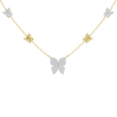 FlutterChain - Lab Diamond Necklace