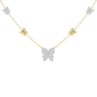 FlutterChain - Lab Diamond Necklace