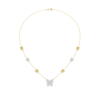 FlutterChain - Lab Diamond Necklace