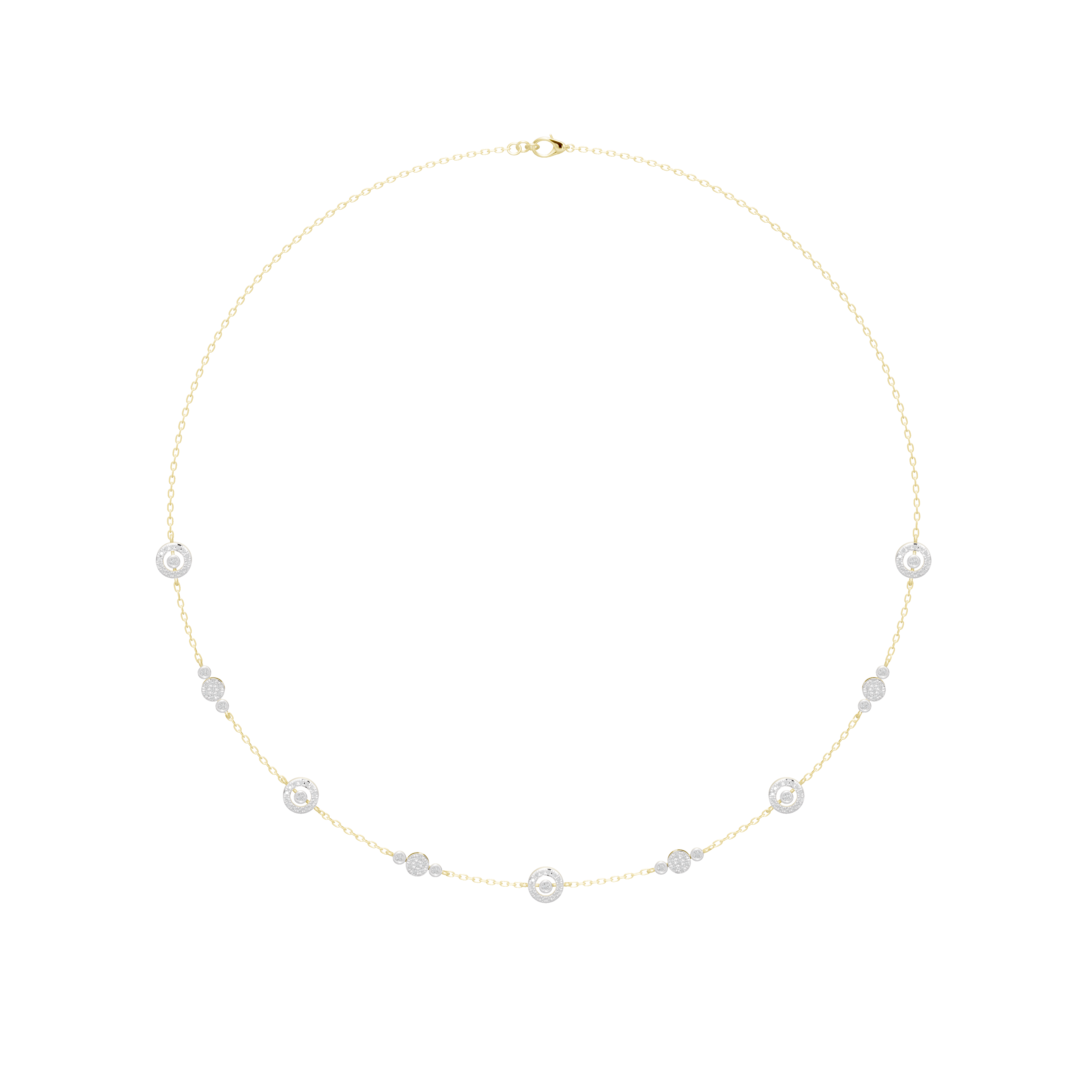 Diamond Drift - Lab Diamond Necklace