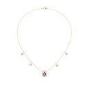 RubyDew Layered - Lab Diamond Necklace
