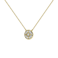 Shield Gold Pendant