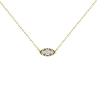 Lattice Marquise Pendant