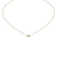 Lattice Marquise Pendant