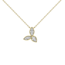 Trillium Gold Pendant