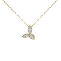 Trillium Gold Pendant