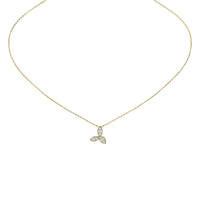 Trillium Gold Pendant