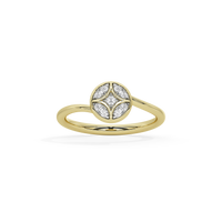 Shield Gold Ring