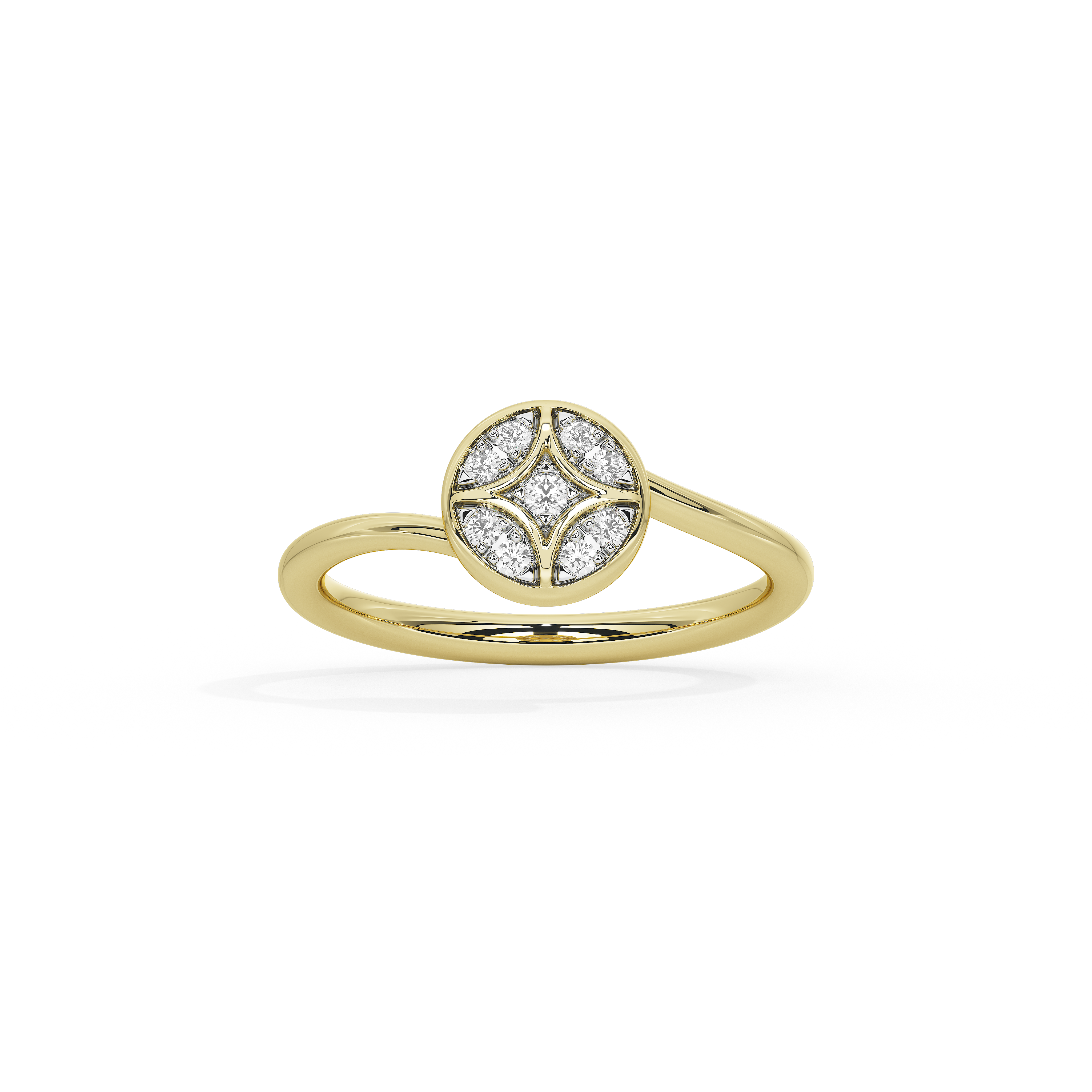 Shield Gold Ring