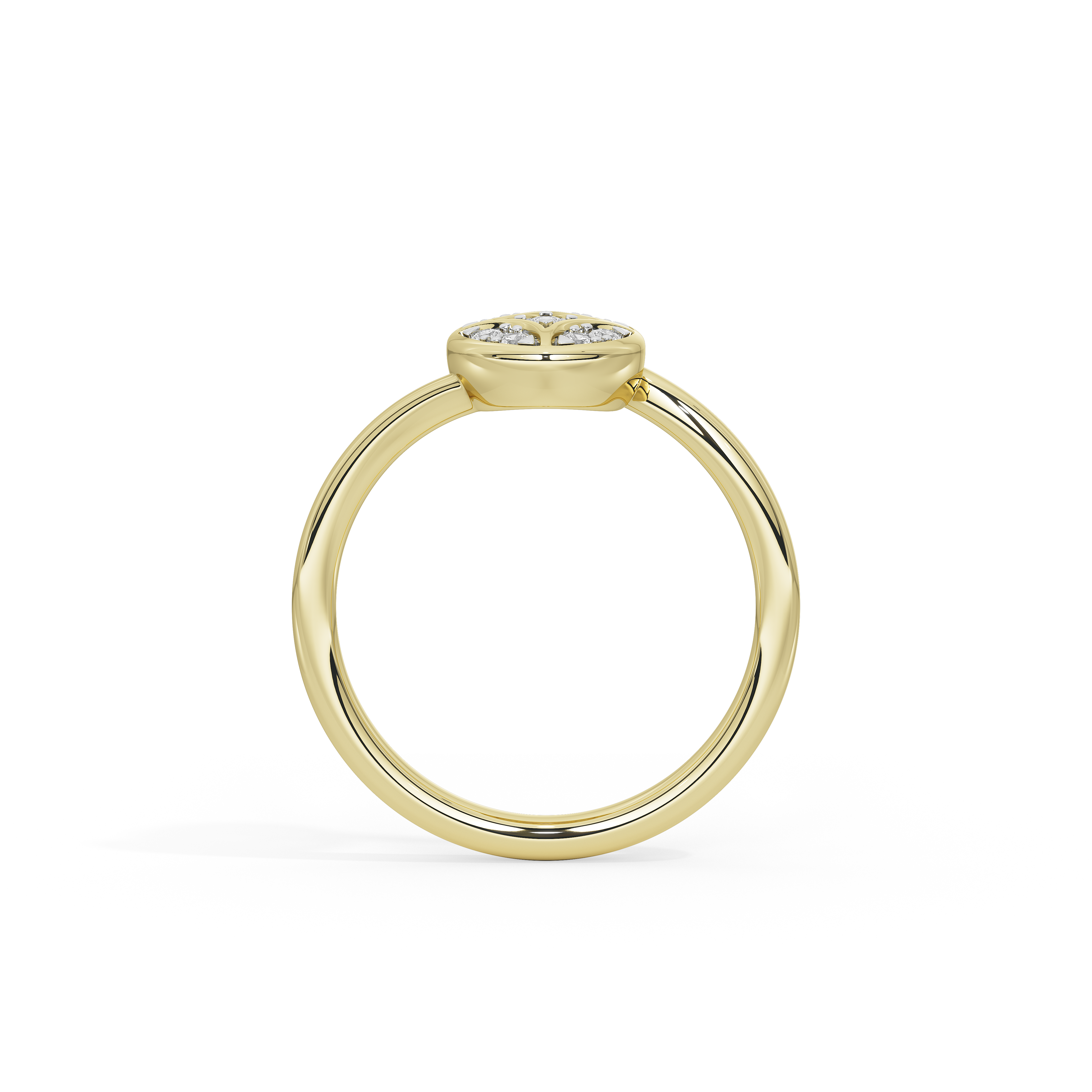 Shield Gold Ring