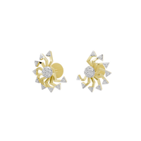 Solar Flare Earring - Lab Diamond Earrings