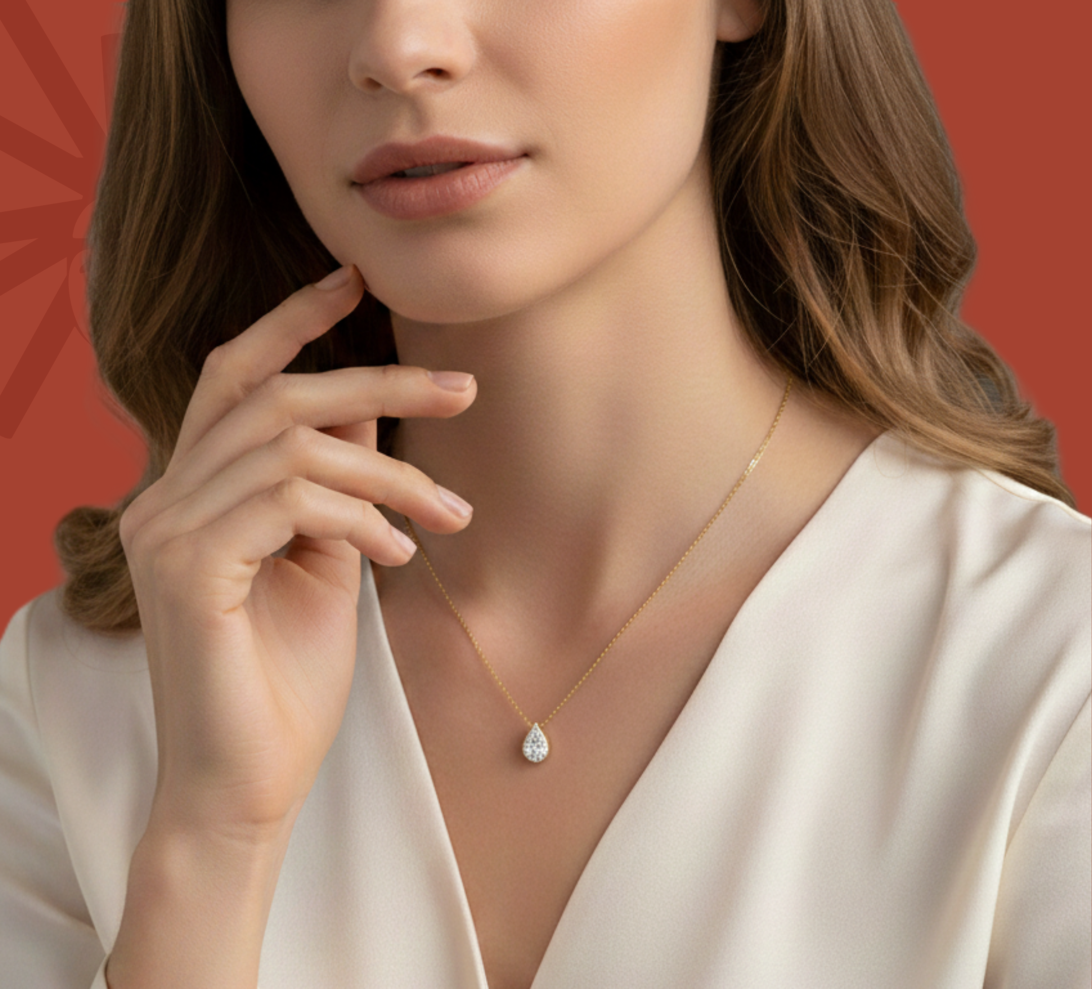 Stella -Lab Diamond Pendant