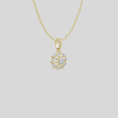Cora Lab Diamond Pendant