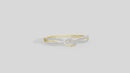 Crossflow Twist - Lab Diamond Ring