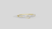 Crossflow Twist - Lab Diamond Ring