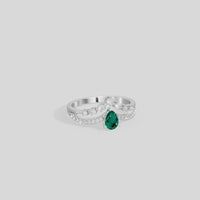 Emerald Crest - Lab Diamond Ring