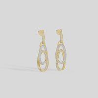 Eclipse - Lab Diamond Earrings