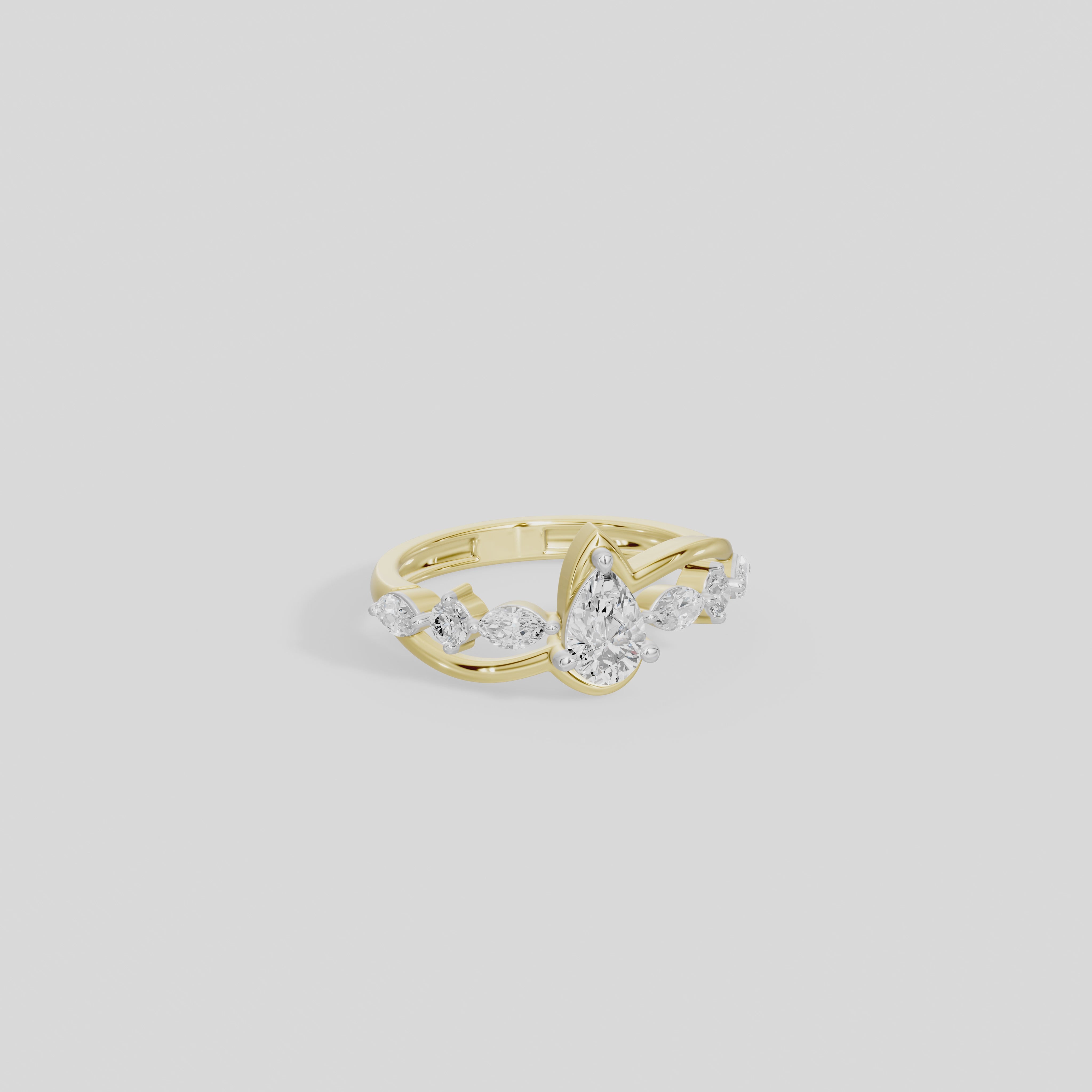 Rumi Lab Diamond Ring