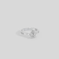 Pear Singula - Lab Diamond Ring