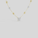 FlutterChain - Lab Diamond Necklace