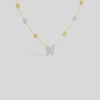 FlutterChain - Lab Diamond Necklace