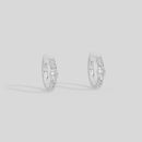 Amara Hoop Lab Diamond Earrings