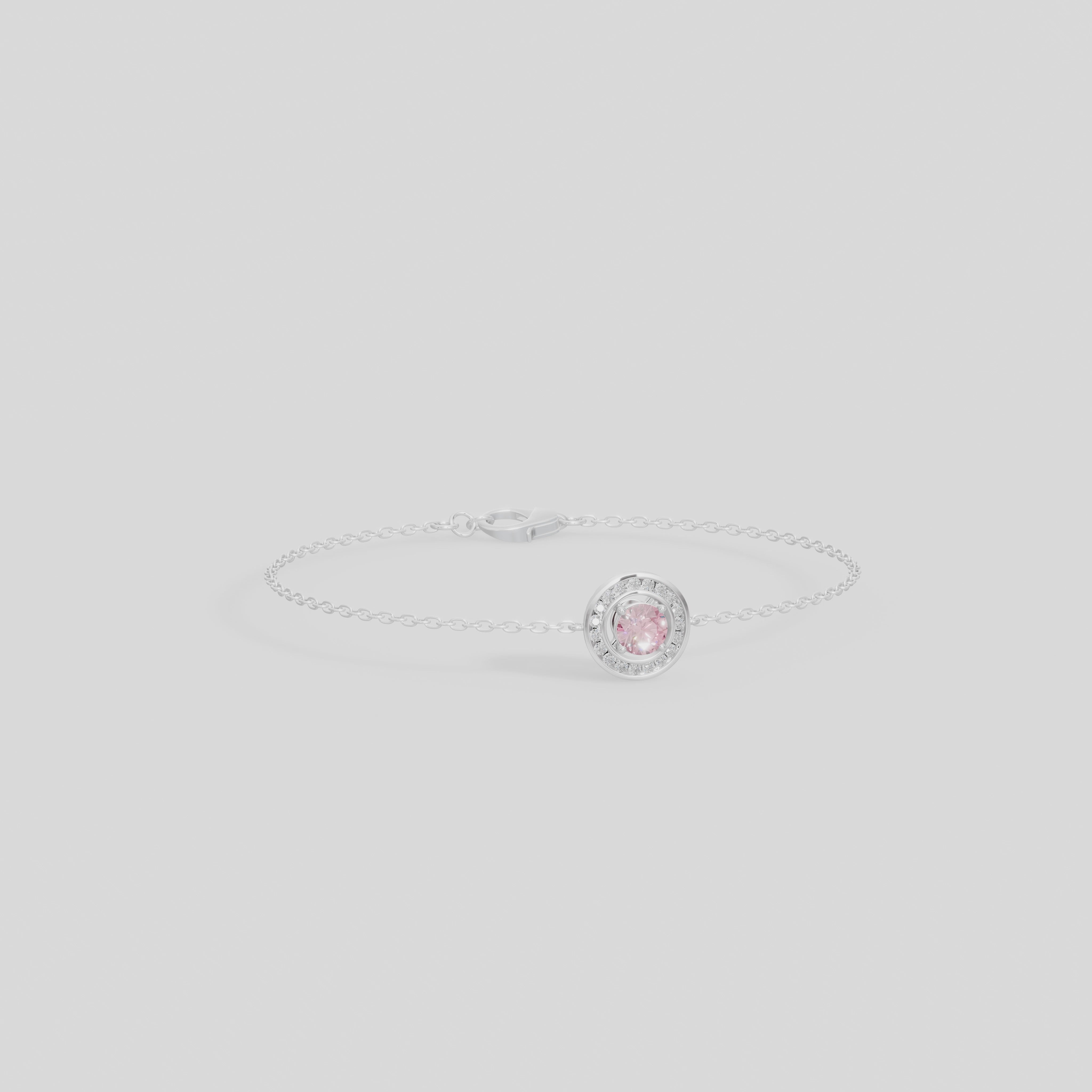 Verae Softly Rounded Lab Diamond Bracelet
