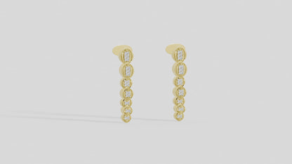 Spire - Lab Diamond Earrings