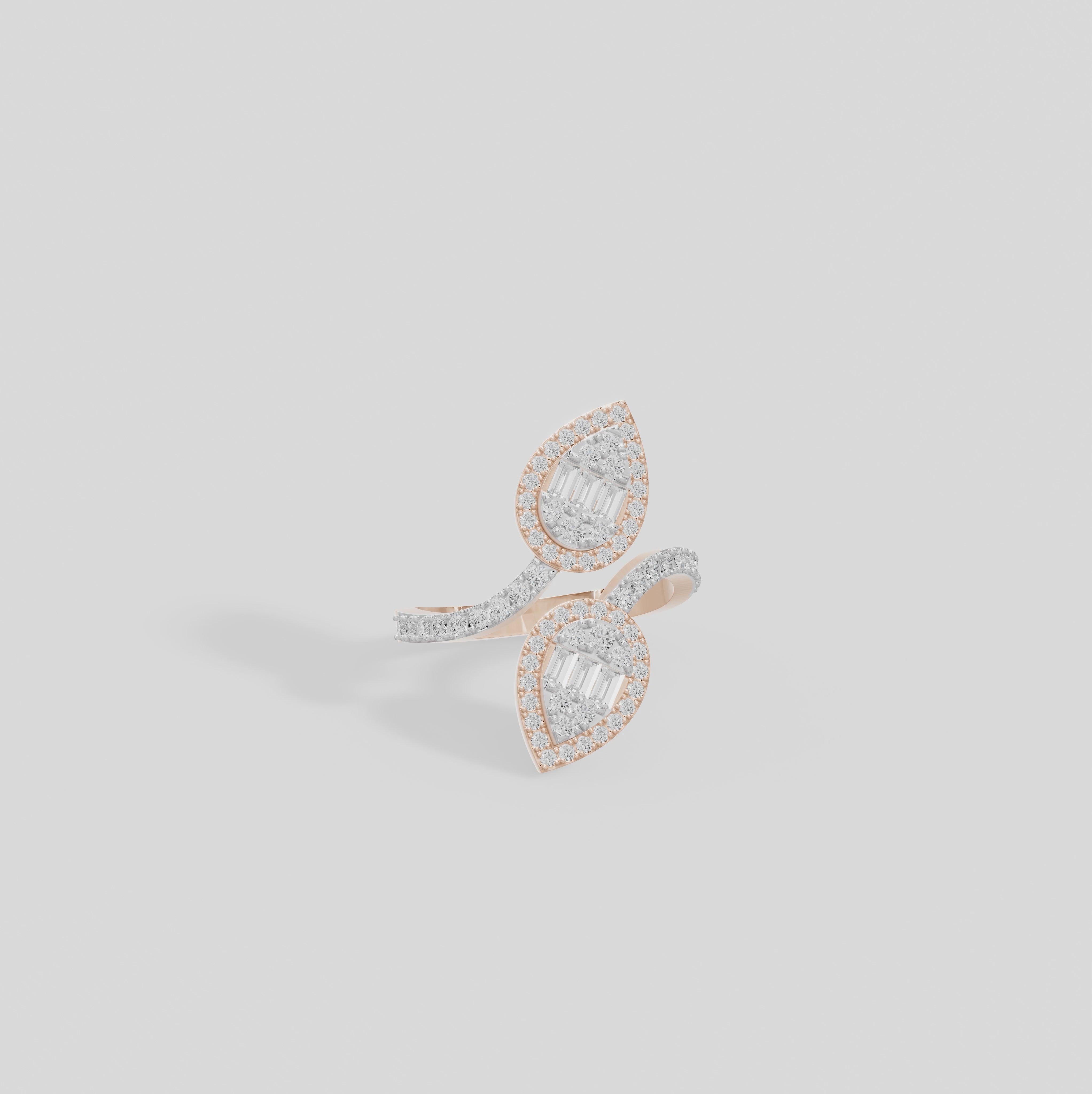 Power duo - Lab Diamond Ring