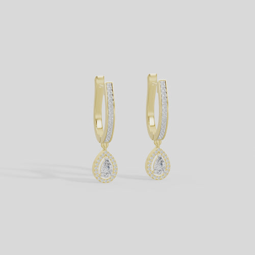 Atelier dangle Lab Diamond Earrings