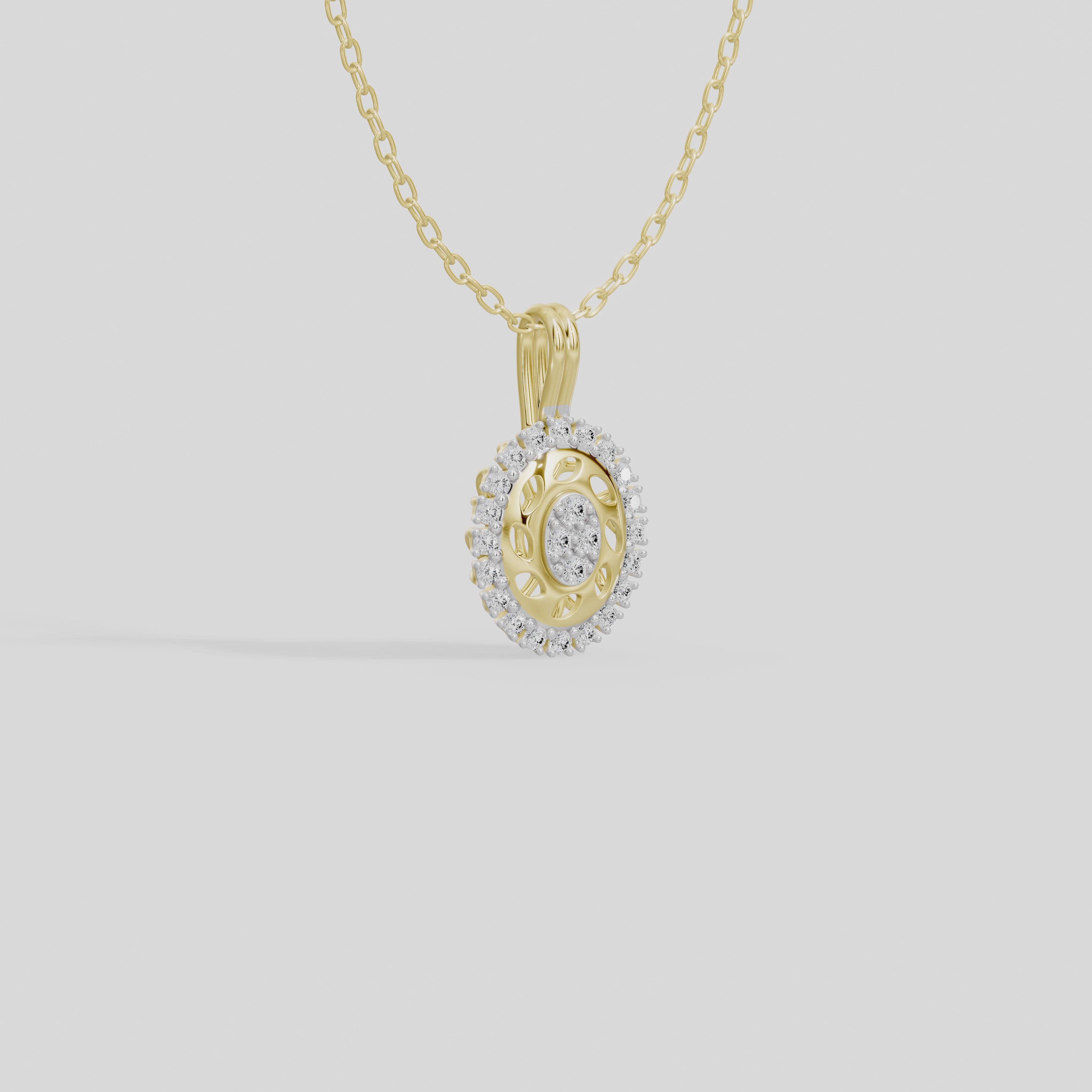 Aeris - Lab Diamond Pendant