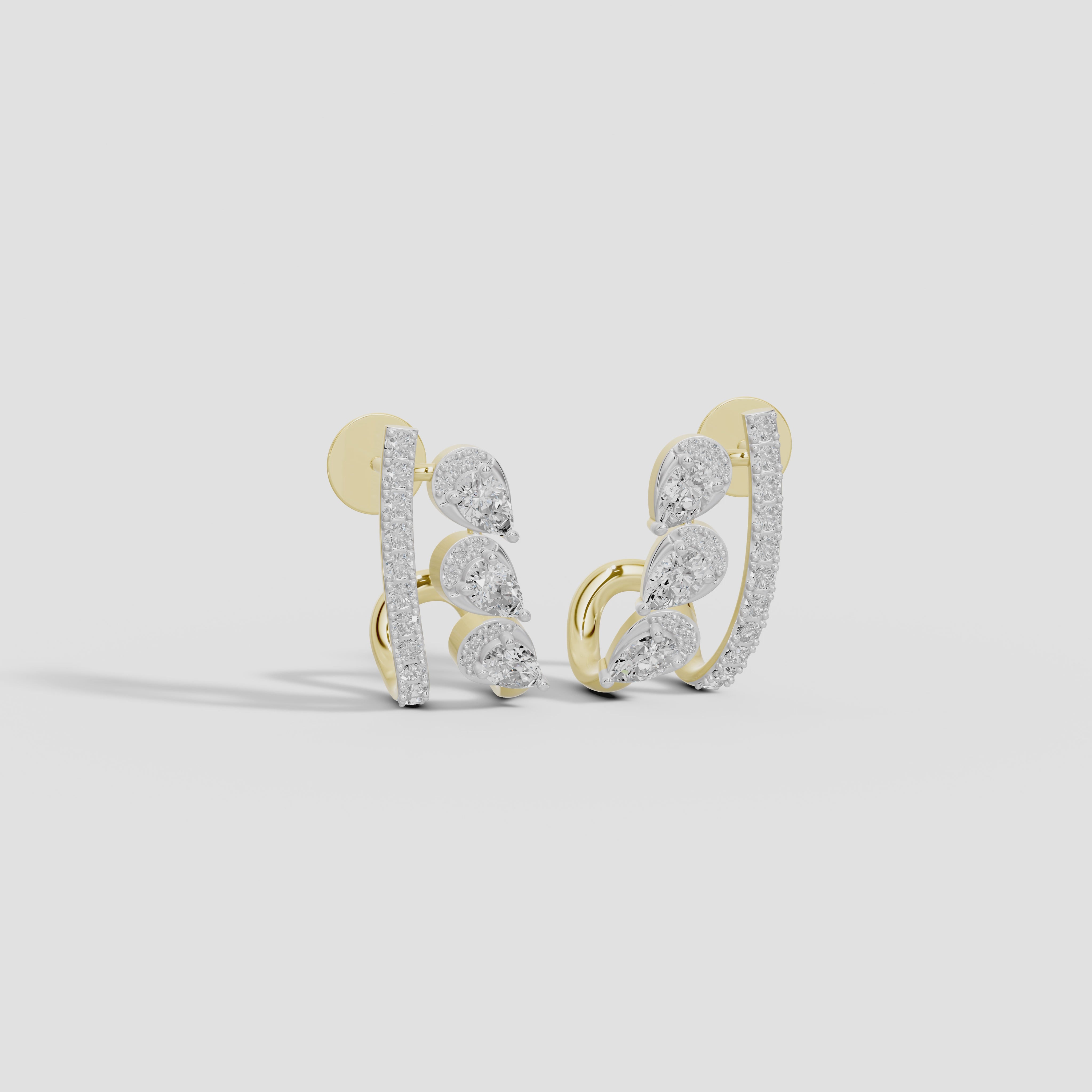 Palm Lab Diamond Earrings
