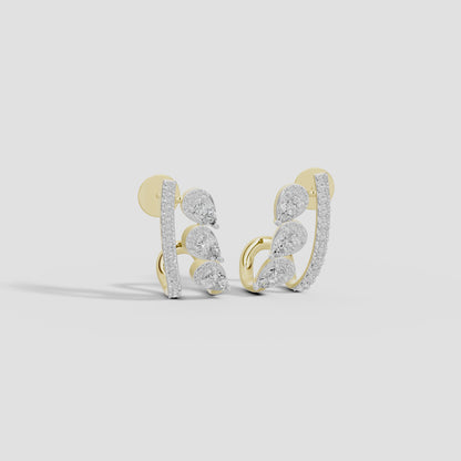 Palm Lab Diamond Earrings