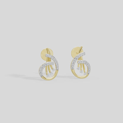 Ember Flow - Lab Diamond Earrings