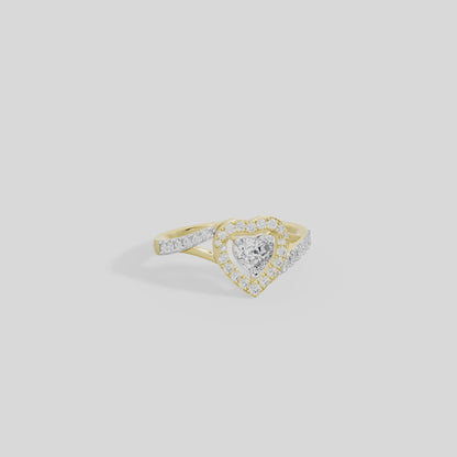 sweetest love Lab Diamond Ring