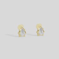 Held In Two - Lab Diamond Earrings