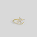 Pixel Bow - Lab Diamond Ring