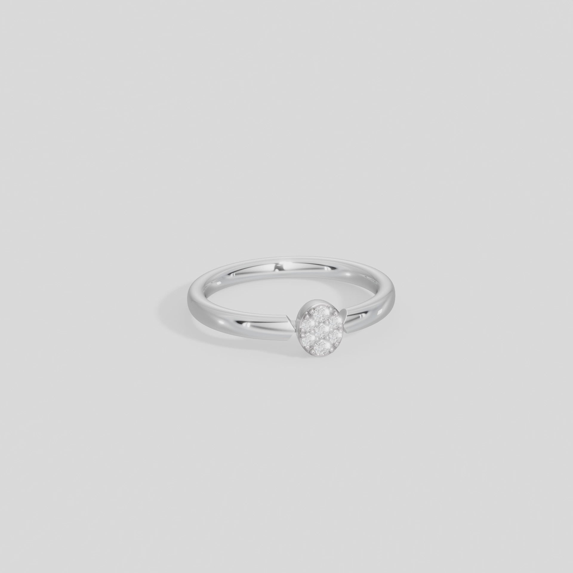 Celeste Silver Ring