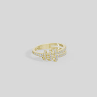 Triple Helix - Lab Diamond Ring