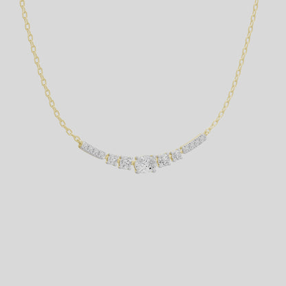 Nell Sleek Lab Diamond Pendant