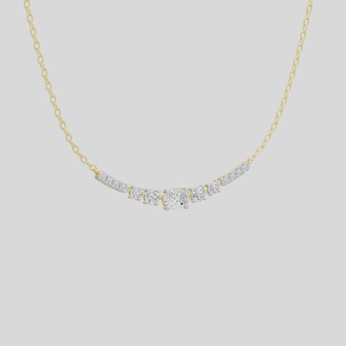 Nell Sleek Lab Diamond Pendant
