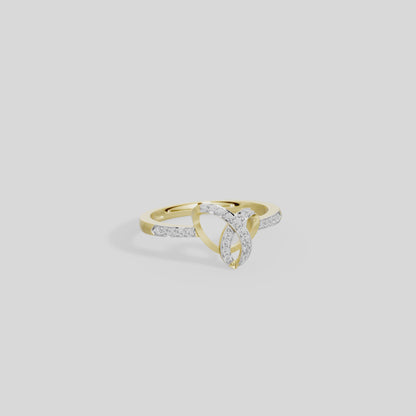 Infinity Break - Lab Diamond Ring
