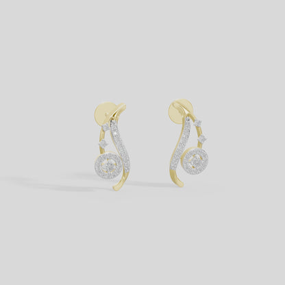 Afterrain Lab Diamond Earrings