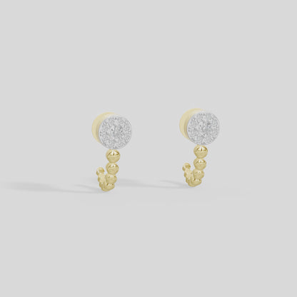 Workaround Lab Diamond Earrings