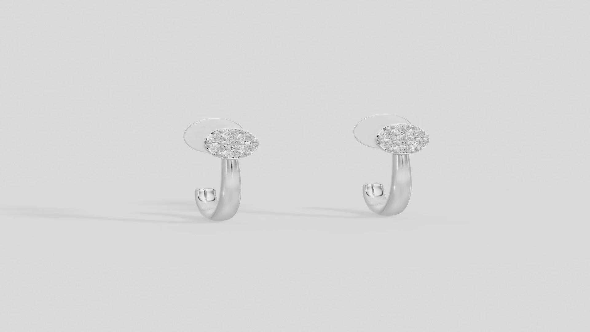 Twinkle Pavé - Lab Diamond Earrings