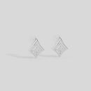 Lena Clean-Lined Lab Diamond Earrings