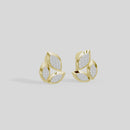 Petal Drift - Lab Diamond Earrings